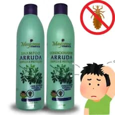 Kit Arruda 2x500ml Para Coceira - Shampoo + Condicionador Natural