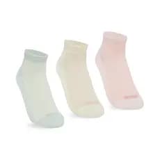 KIT 3 PARES DE  MEIA ESPORTIVA CANO CURTO FEMININO