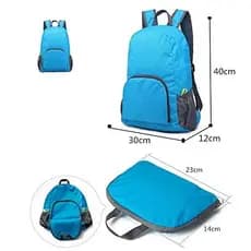 Mochila De Viagem Estudos Nylon Dobrável Impermeável Esportiva Escolar 25l