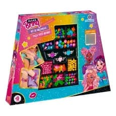 Kit De Miçangas Makebrinq Infantil Polibrinq Menina Mk25