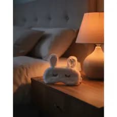 Pelúcia Máscara Para Dormir Protetor Olhos Tapa Olho Sono