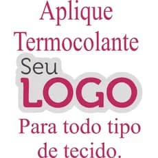 5 Apliques termocolante têxteis para roupas 7 cm