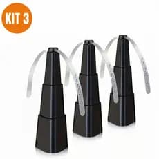Kit Ventiladores Espanta Mosquitos Repelente Insetos Restaurantes Mesa Refeição Externa Piquenique