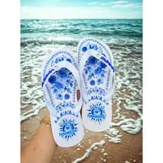 Chinelo Feminino De Dedo Com Estampa Confortavel Envio Rapido