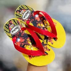Chinelo infantil homem de ferro