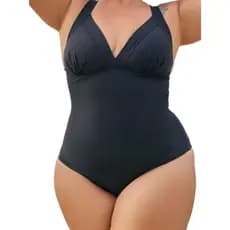 Maiô Plus Size Cruzado Estampado Várias formas de Amarrar nas costas