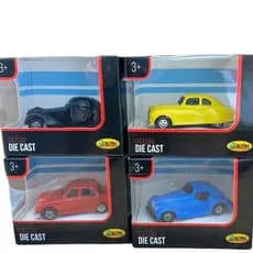 Brinquedo Coleção de Carros de Metal 1 unidade
