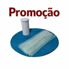 Kit 50 Bastões de cola Quente Fino translúcido 7mm + Porta Bastões de cola com tampa Multiuso 2 em 1