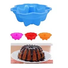 Forma Molde De Silicone para Bolo e Pudim 1,3 L