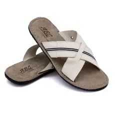 Chinelo Sandália Masculino Antesstres Couro Legitimo Oferta