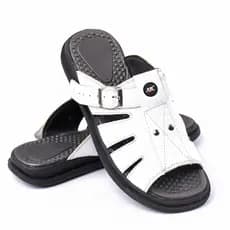 Chinelo Sandália Masculino Antisstres Couro Legitimo Oferta