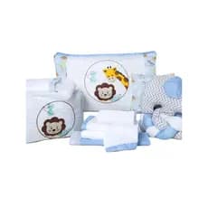 Kit de Berco Americano, Animais Dos Sonhos, 12 pecas, Qualidade Premium