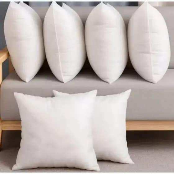 Kit com 2/4/6/8 ou 10 Enchimentos Refil de Almofada Decorativa 45x45cm Espuma Qualidade Premium ENVIO FULL