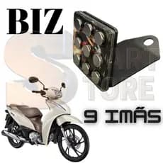Suporte Celular Para Retrovisor BIZ Scooter 9 Imãs