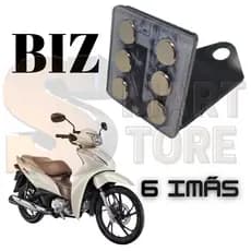 Suporte Celular Para Retrovisor Biz Scooter 6 Imãs