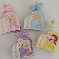 PAPEL ARROZ PERSONALIZADO PRINCESAS DOCINHOS 5,5CMX3,5CM