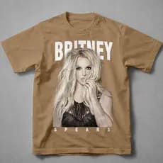 Camiseta Cantora Britney Spears Pop Internacional Camisa Premium!