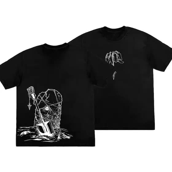 Camiseta Hunter x Hunter Kurapika Aranha Enterro Camisa