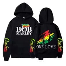 Moletom Casaco Blusa de rio BOB Marley One Love Novo!