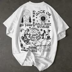 Camiseta Streetwear Fleetwood Mac Banda De Rock Tour Brazil Novo!