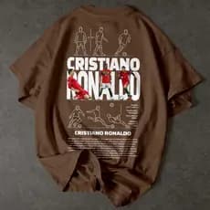 Camiseta Cr7 Cristiano Ronaldo Goat Siiu Novo!