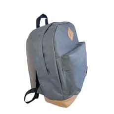 Mochila masculina e feminina Ludoraal Barra bela Cinza/ Mochila escolar(fundo bege)