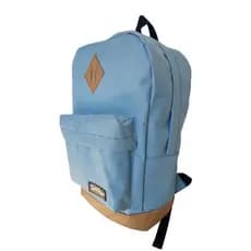 Mochila Ludoraal Barra bela Azul Bêbe/ Mochila escolar(fundo bege)