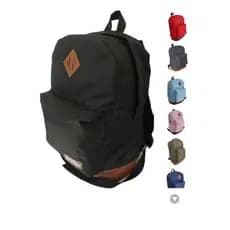 Mochila masculina e feminina Ludoraal Barra bela Preta/ Mochila escolar(fundo marrom)