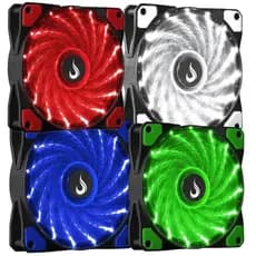 Cooler Fan 120mm LED Cores 12v 12cm para Gabinete Pc Gamer Cpu Led Ventoinha