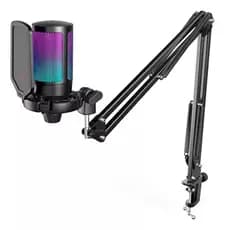 Suporte Braço Para Microfone Fifine K669 K670 K658 K678 K690 Articulado para Mesa Podcast Gamer