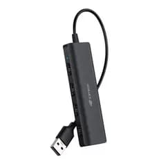 Hub Usb 4 Portas 2.0 Extensão Informática Splitter Switch Led Indicador para Pendrive Teclado Mouse