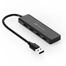 Adaptador Hub Usb 4 Portas 2.0 Alta Velocidade para Teclado Mouse Pendrive Hd Externo Carregador