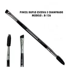 Pincel Duplo Escova e Chanfrado - Macrilan