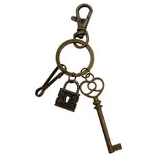Chaveiro De Metal Cor Cobre Chave Com Gancho Lembrancinha vintage antigo