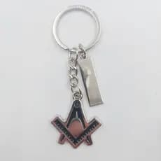 Chaveiro de Metal Profissão Arquitetura 9Cm Chaveiro Arquitetura com plaquinha personalizada