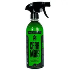 CERA MAIS CERA AUTOMOTIVA SiO2 X-SHINE FRASCO 500ML COM SPRAY