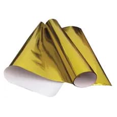 Cartolina Laminada (Ouro) 120g - c/20 fls Tamanho 21 x 29,7cm (A4)