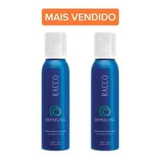 Mousse Spray Depilatorio Depeeling 150ml RACCO-Kit com 2 unidades