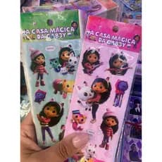 kit cartela de adesivos casa mágica da gabby sticker cartela de adesivos figurinha lembrancinha escola da gaby