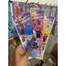 kit de cartela de adesivos universo lego - cartelas de adesivo lembrancinha infantil escola
