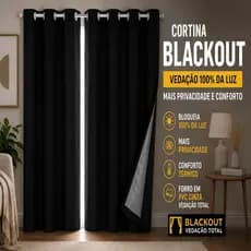 Cortina Corta Luz Blackout PVC Blecaute 100% VEDAÇÃO 2 80 X 1 60