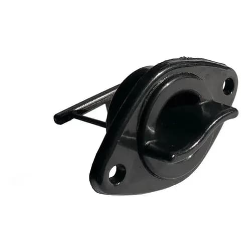 Conjunto Bujão Dreno 1 Polegada Preto Lancha Caiaque Barco