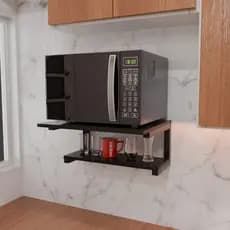Suporte Micro ondas impressora De Parede Prateleira Multiuso