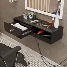 Bancada Cabeleireiro Barbearia 90CM Barbeiro