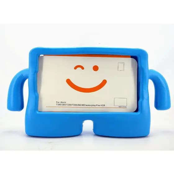 Capa Tablet Infantil Emborrachada Samsung A7 Lite T220 T225 T290 T295 T380 T330 T387 T377 Tab A9 X115 Fire HD 8 M2 M3 M5