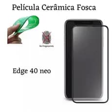 Película Fosca Cerâmica Flexível 9D Hidrogel Para Motorola Moto Edge 40 Neo