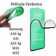 Película Cerâmica 3D Hidrogel Flexível Para Samsung A32 4g / A22 4g / A31 / M32 / M22