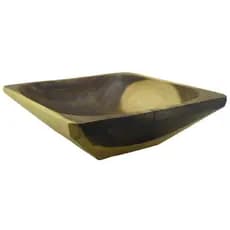 Gamela Madeira Rustica Fruteira Petisqueira Decoração 30cm
