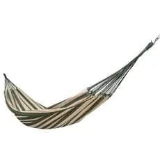 Rede de Descanso Terra & Sol – Verde Musgo com Bege