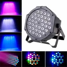 Led Refletor 36 Leds RgbW Canhão Luz Dj Bivolt + Controle